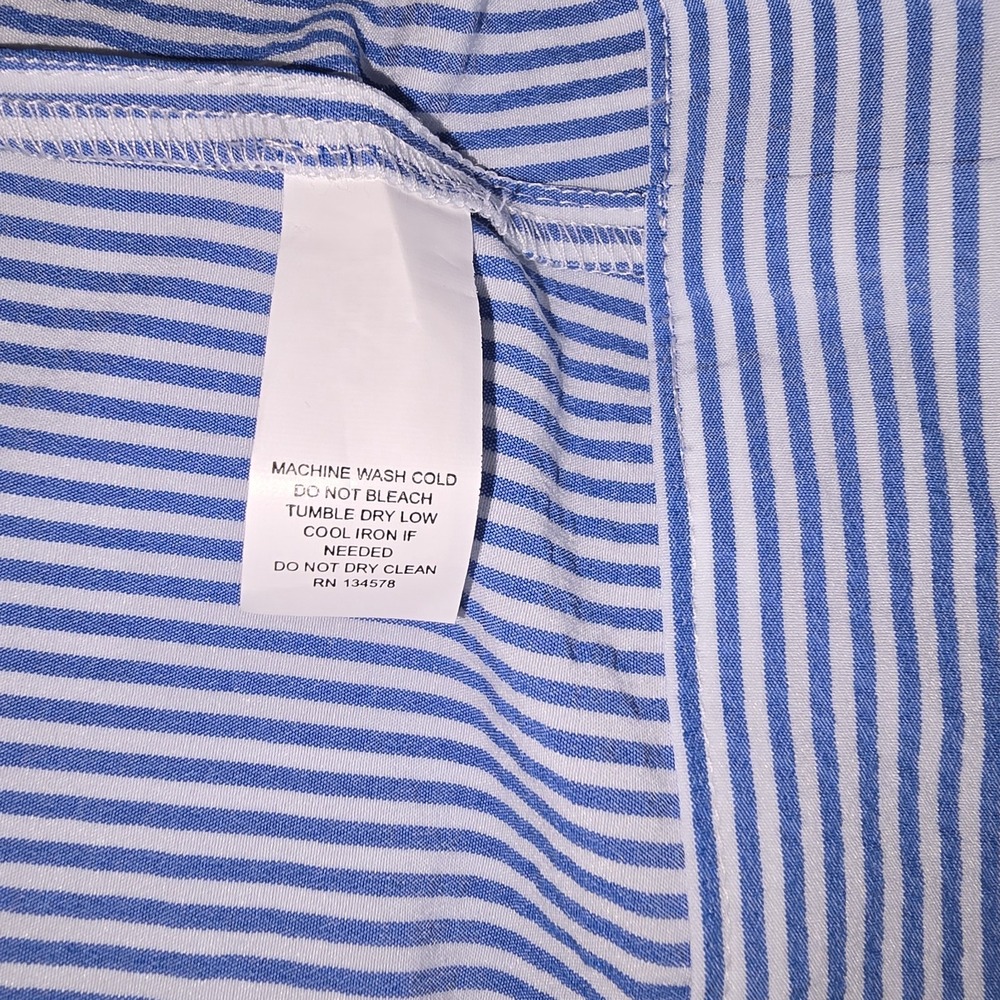 Vineyard Vines Shift Dress Size XS Womens Harbour Flutter Sleeve Tide Blue NWT - Picture 9 of 10